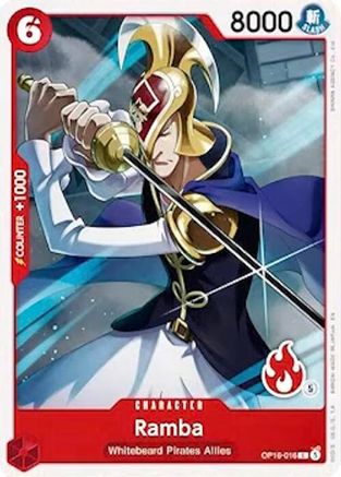 Ramba (Ace Deck) (OP16-016) - Set Sail Deck Set - Card Brawlers