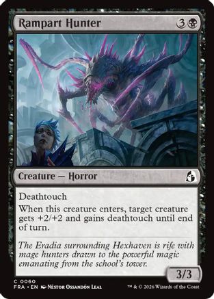 Rampart Hunter (FRA-060) - Reality Fracture Foil - Card Brawlers