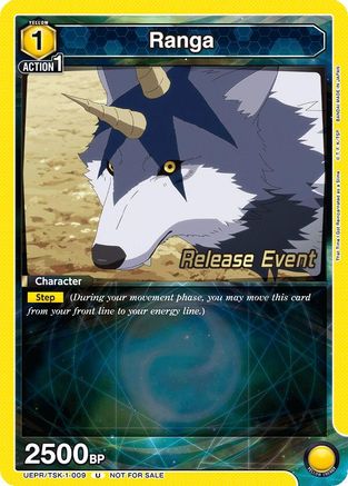 Ranga (009) (UEPR/TSK-1-009) - UE20BT That Time I Got Reincarnated as a Slime Release Event Cards - Card Brawlers