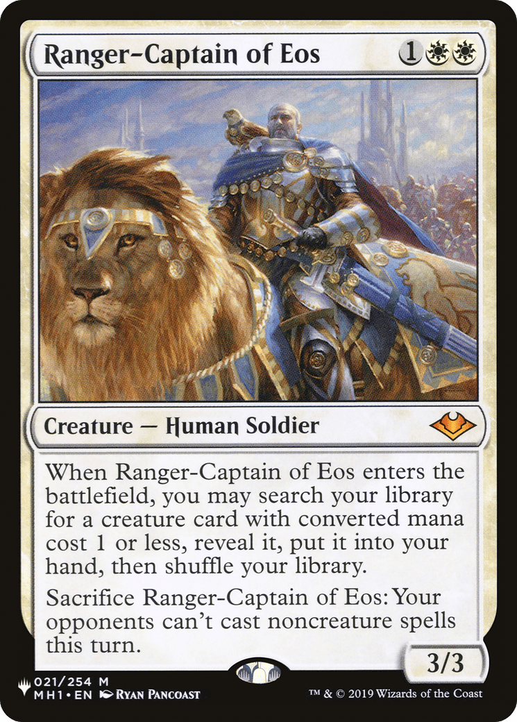 Ranger - Captain of Eos [The List] - Card Brawlers