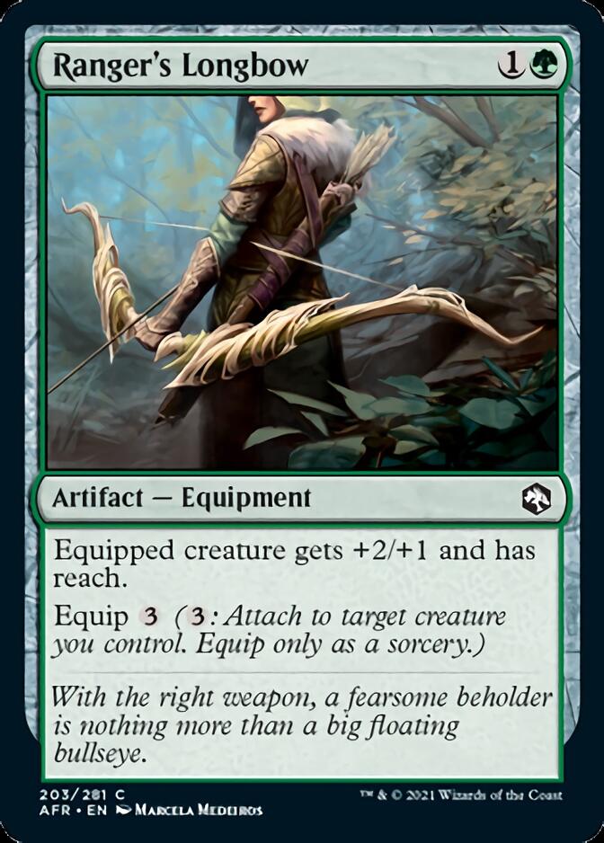 Ranger's Longbow [Dungeons & Dragons: Adventures in the Forgotten Realms] - Card Brawlers
