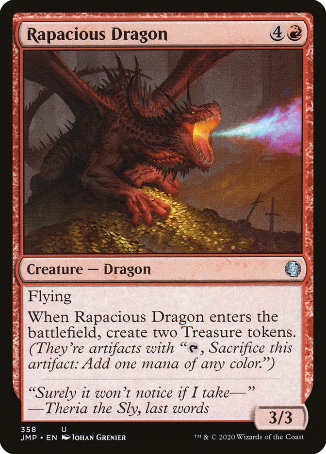 Rapacious Dragon [Jumpstart] - Card Brawlers