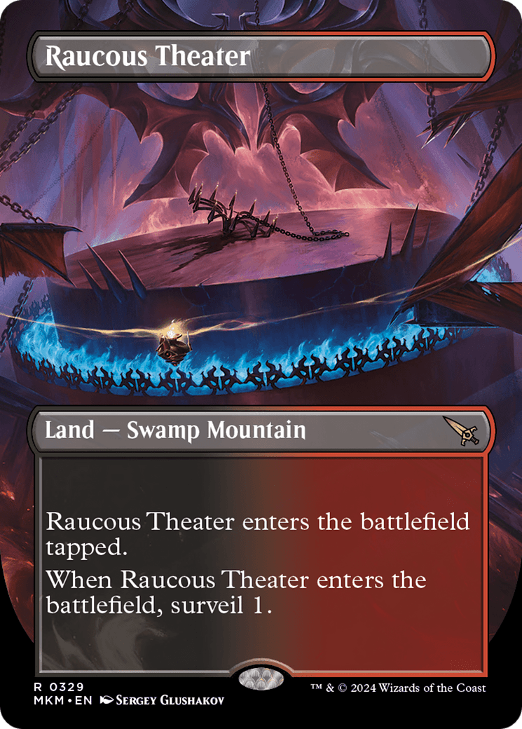 Raucous Theater (Borderless) [Murders at Karlov Manor] - Card Brawlers