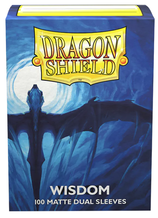 Dragon Shield Matte Dual Sleeves - Wisdom ‘Return' 100ct - Card Brawlers | Quebec | Canada | Yu-Gi-Oh!