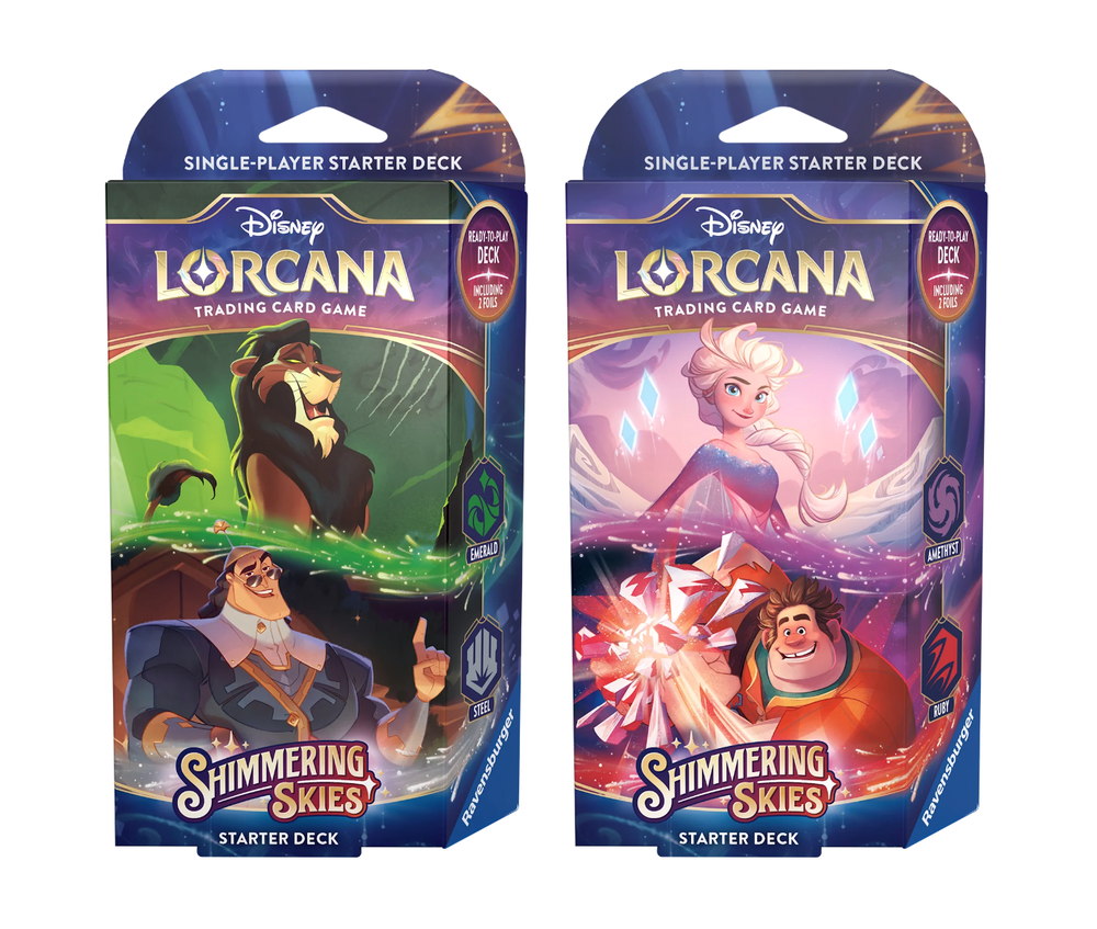 Disney Lorcana: Shimmering Skies: Starter Deck