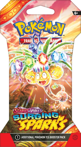 Pokémon TCG: Scarlet & Violet - Surging Sparks - Blister Pack - Single Booster