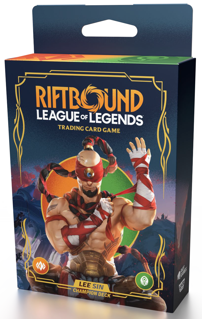 League of Legends Riftbound TCG: Origins Champion Deck Lee Sin (PREORDER) October 2025 - UVS - Card Brawlers | Quebec | Canada |