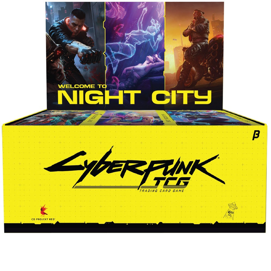 Cyberpunk TCG - BETA Booster Display (PREORDER) September 30, 2026 - WeirdCO - Card Brawlers | Quebec | Canada |