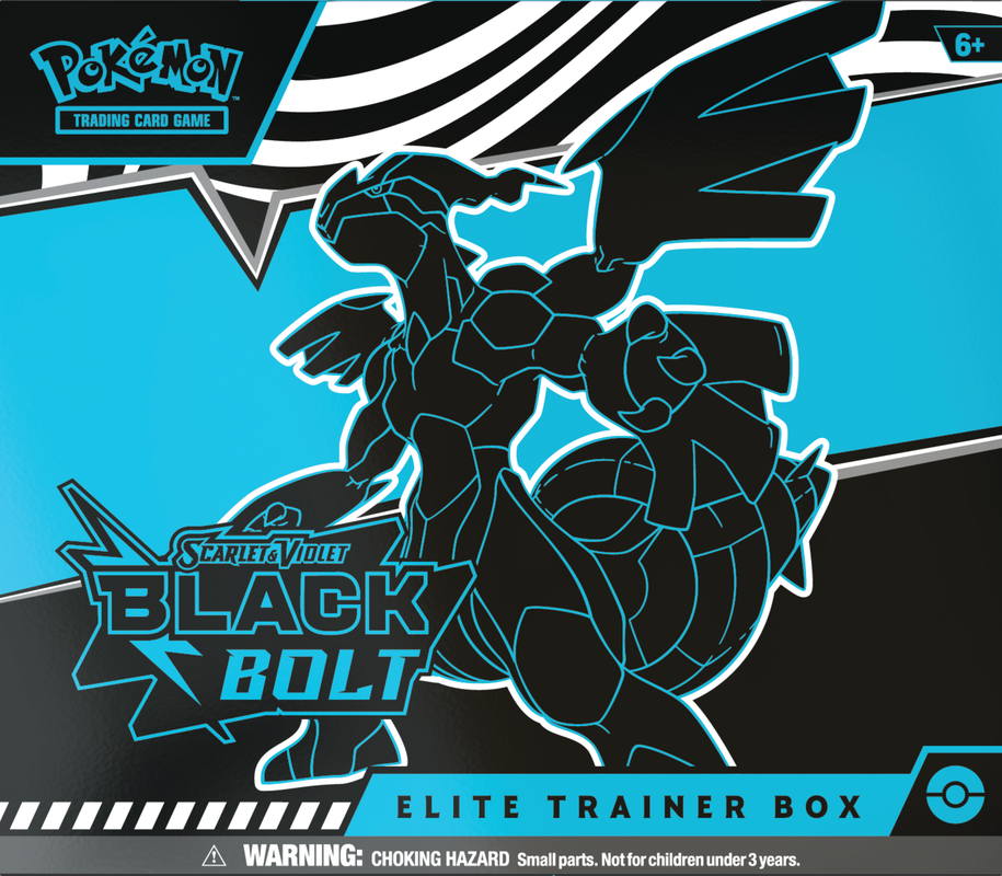 Pokemon TCG: Scarlet & Violet - Black Bolt - Elite Trainer Box - The Pokemon Company - Card Brawlers | Quebec | Canada |