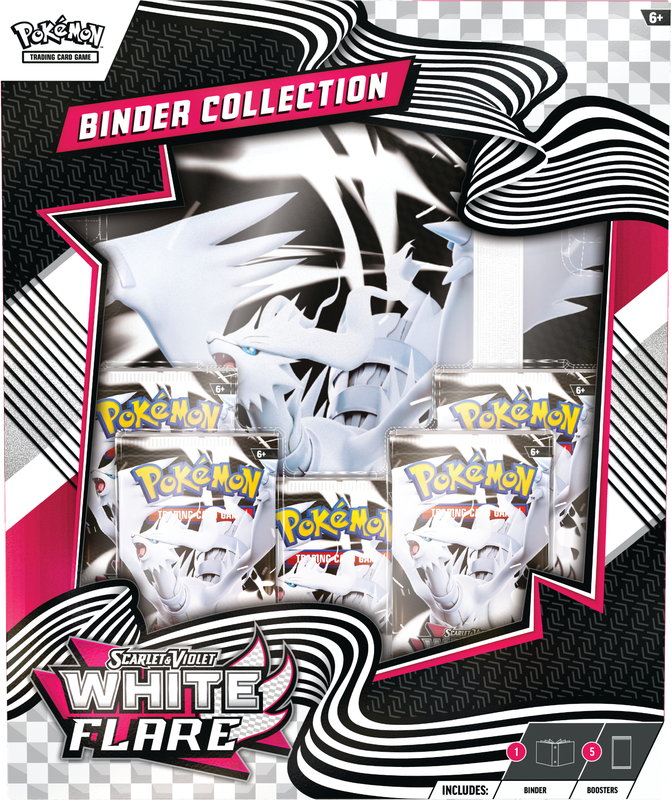 Pokemon TCG: Scarlet & Violet - White Flare - Binder Collection - The Pokemon Company - Card Brawlers | Quebec | Canada |
