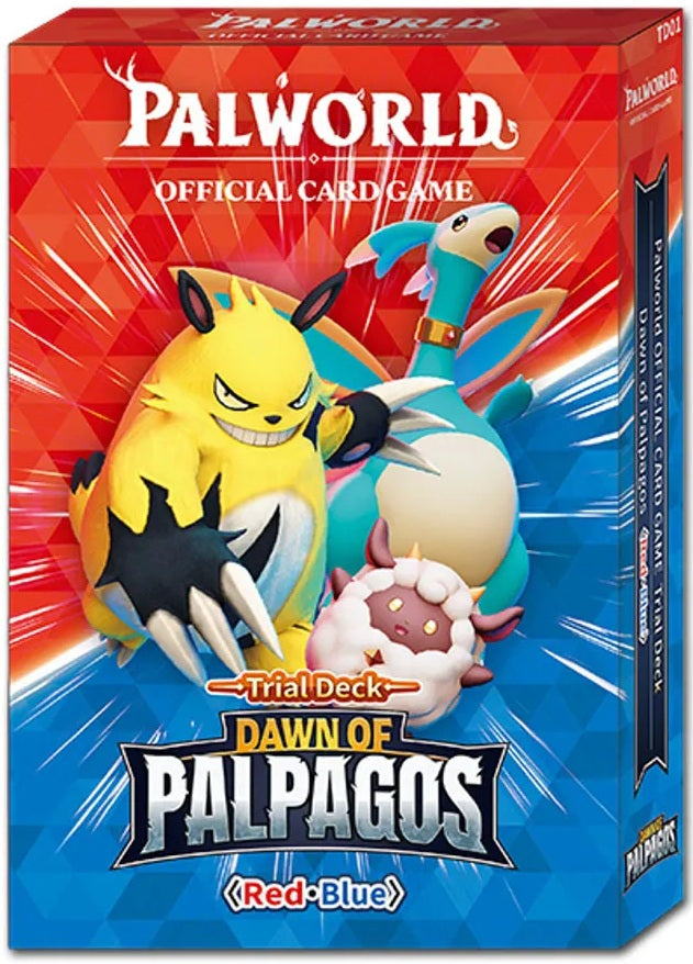 Palworld TCG - Dawn of Palagos - Red/Blue Trial Deck (PREORDER) July 30, 2026