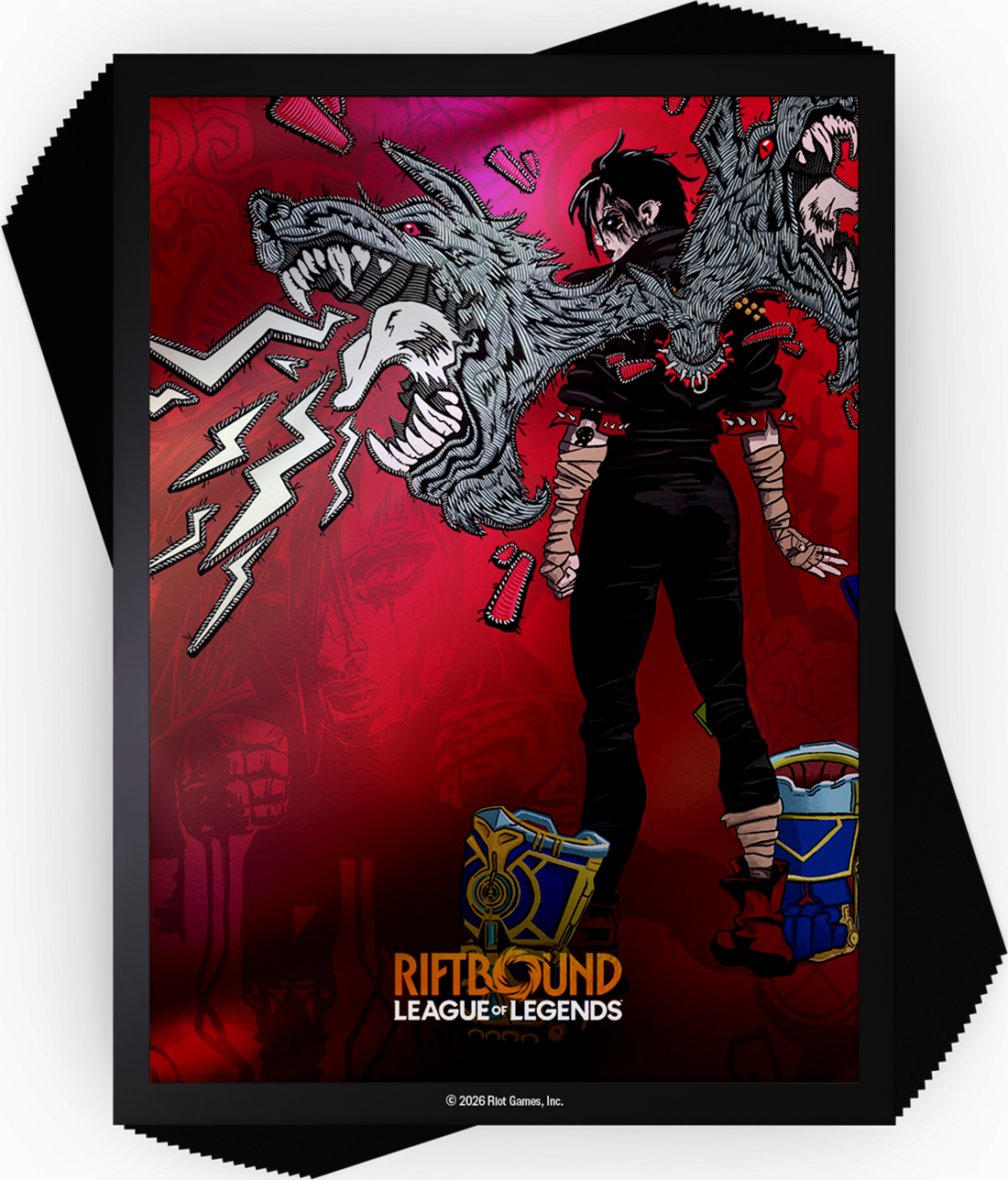League of Legends: Riftbound TCG - Unleashed - 100ct Art Sleeves - Vi - UVS - Card Brawlers | Quebec | Canada |