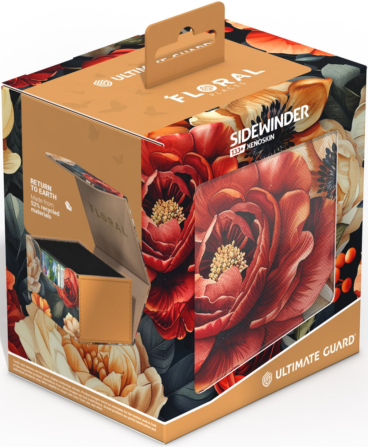 Ultimate Guard - Sidewinder 133+ Xenoskin - Floral Places - Secret Garden
