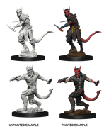 DND Unpainted Minis Tiefling Male Rogue - Universal Distribution - Card Brawlers | Quebec | Canada |