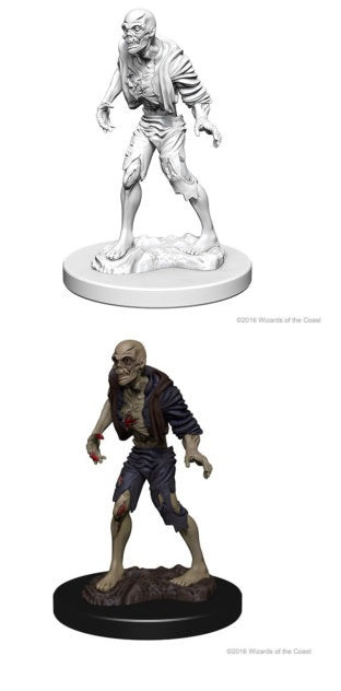 DND Unpainted Minis Zombie - Universal Distribution - Card Brawlers | Quebec | Canada |