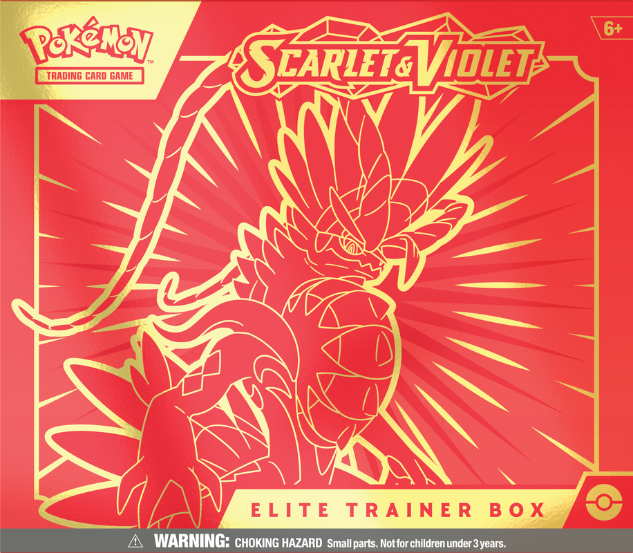 Pokemon TCG: Scarlet & Violet - Koraidon - Elite Trainer Box - The Pokemon Company - Card Brawlers | Quebec | Canada |
