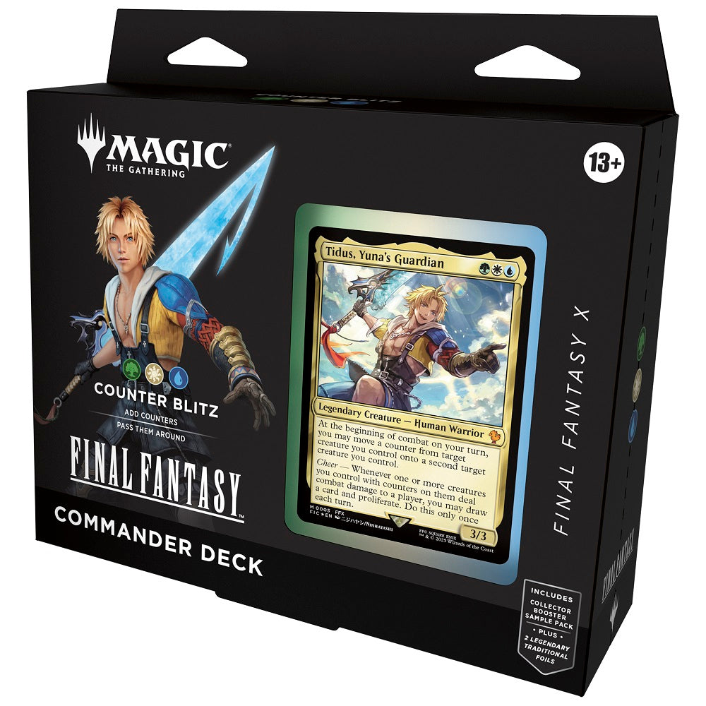 FINAL FANTASY: Commander - Commander Deck - X Counter Blitz - Wizards of the Coast - Card Brawlers | Quebec | Canada |