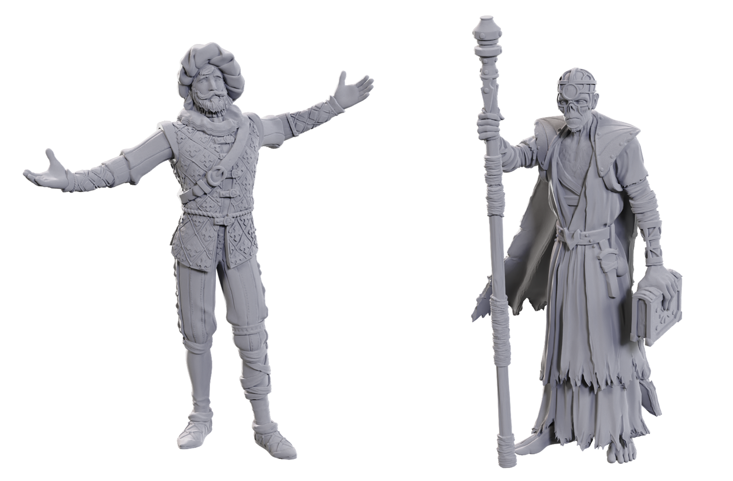 DND Unpainted Minis Special Edition Baldur's Gate 3 - Volo & Withers - Universal Distribution - Card Brawlers | Quebec | Canada |