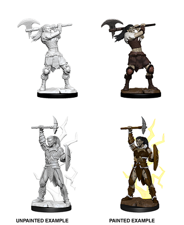 DND Unpainted Minis Female Goliath Barbarian - Universal Distribution - Card Brawlers | Quebec | Canada |