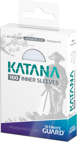 Katana Inner Sleeves Japanese Size 100ct - Card Brawlers | Quebec | Canada | Yu-Gi-Oh!