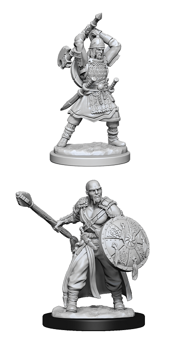 DND Unpainted Minis Human Barbarian Male - Universal Distribution - Card Brawlers | Quebec | Canada |