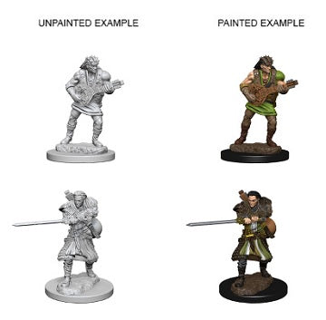 DND Unpainted Minis Male Human Bard - Universal Distribution - Card Brawlers | Quebec | Canada |