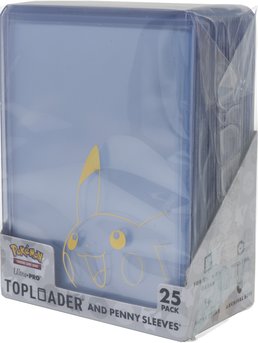 Ultra Pro TOPLOAD AND PENNY SLEEVE COMBO PACK PIKACHU 25CT - Universal Distribution - Card Brawlers | Quebec | Canada |