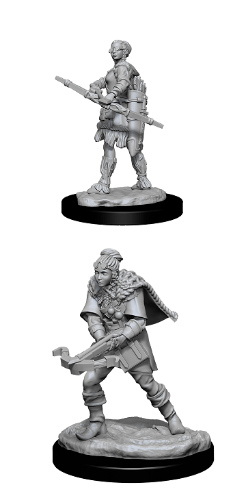 DND Unpainted Minis Female Human Ranger - Universal Distribution - Card Brawlers | Quebec | Canada |
