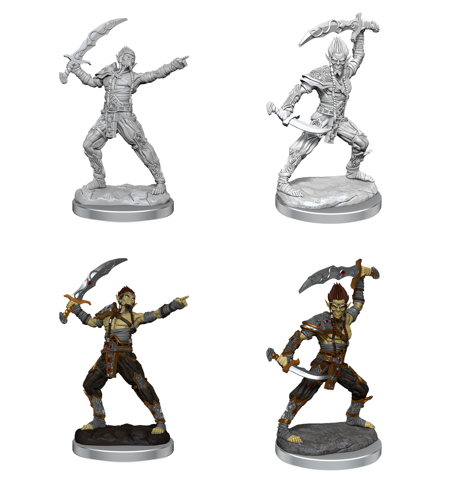 DND Unpainted Minis Githyanki - Universal Distribution - Card Brawlers | Quebec | Canada |