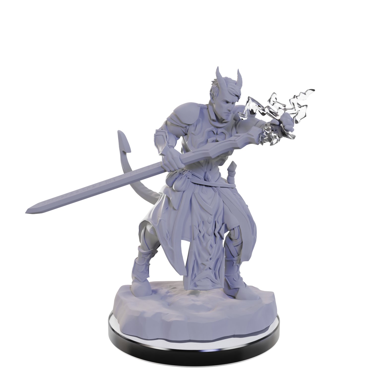 DND Unpainted Minis Tiefling Warlocks - Universal Distribution - Card Brawlers | Quebec | Canada |