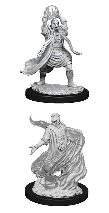 DND Unpainted Minis Male Elf Sorcerer - Universal Distribution - Card Brawlers | Quebec | Canada |