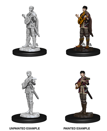 DND Unpainted Minis Female Half-Elf Bard - Universal Distribution - Card Brawlers | Quebec | Canada |
