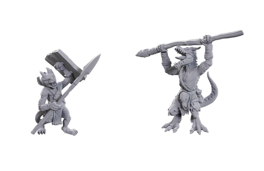 DND Unpainted Minis limited Edition 50th Anniversary Kobolds - Universal Distribution - Card Brawlers | Quebec | Canada |