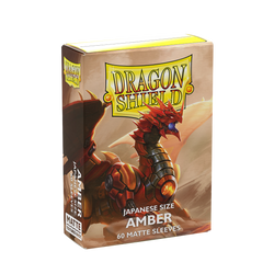 Dragon Shield Matte Sleeves - Amber ‘Ambarbar’ 60ct