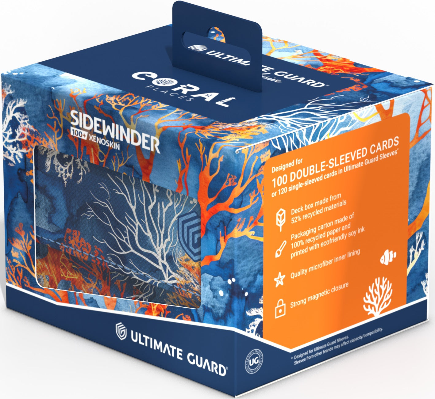 Sidewinder™ 100+ XenoSkin™ - Fiery Reef - Ultimate Guard - Card Brawlers | Quebec | Canada |