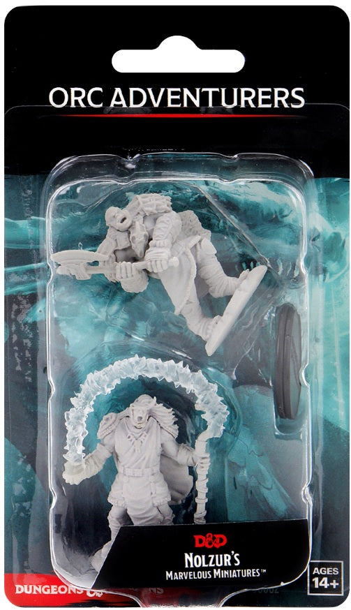 DND Unpainted Minis Orc Adventurers - Universal Distribution - Card Brawlers | Quebec | Canada |