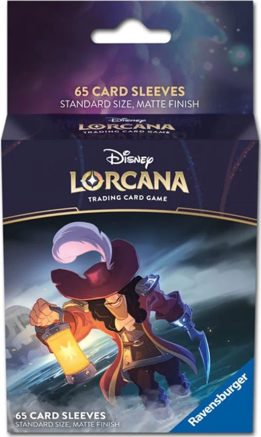 DISNEY LORCANA TCG: CAPTAIN HOOK SLEEVES [RAV98176] - $15.00