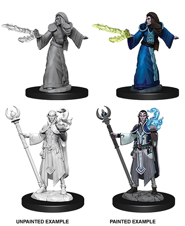 DND Unpainted Minis Male Elf Wizard - Universal Distribution - Card Brawlers | Quebec | Canada |