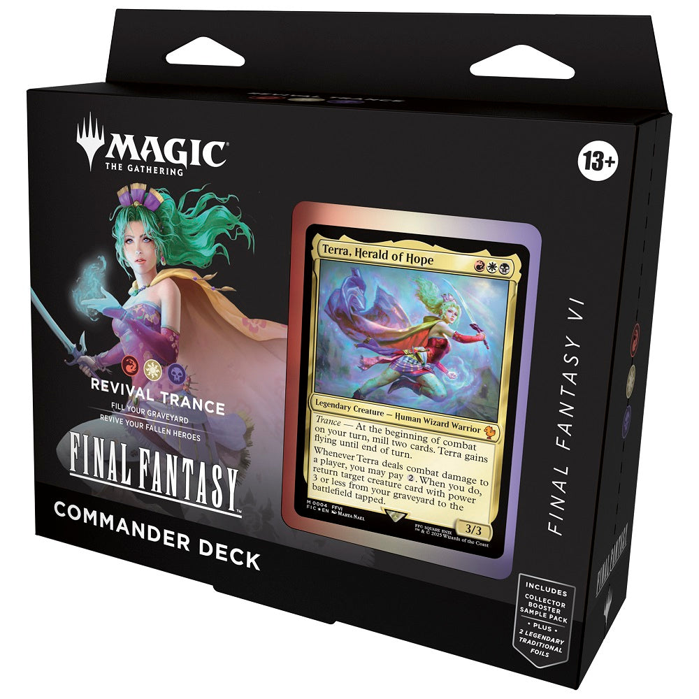 FINAL FANTASY: Commander - Commander Deck - VI Revival Trance - Wizards of the Coast - Card Brawlers | Quebec | Canada |