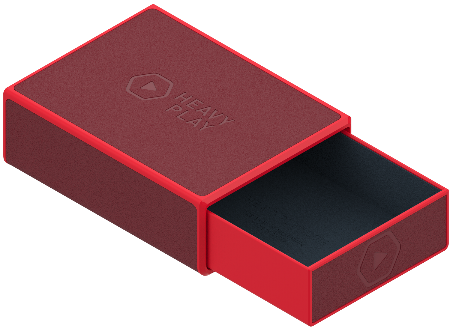 Heavy Play - RFG Dicebox Max - 10 - Barbarian Red