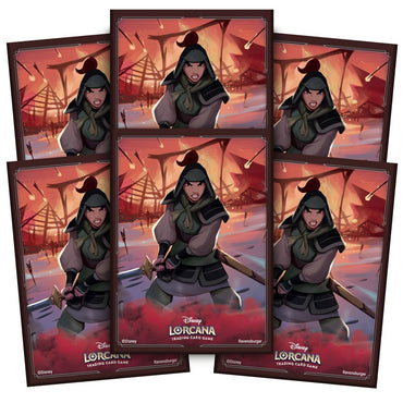 Lorcana: Mulan Sleeves - Card Brawlers | Quebec | Canada | Yu-Gi-Oh!