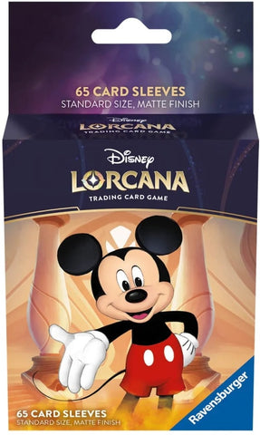 Lorcana: Mickey Mouse Sleeves - Card Brawlers | Quebec | Canada | Yu-Gi-Oh!