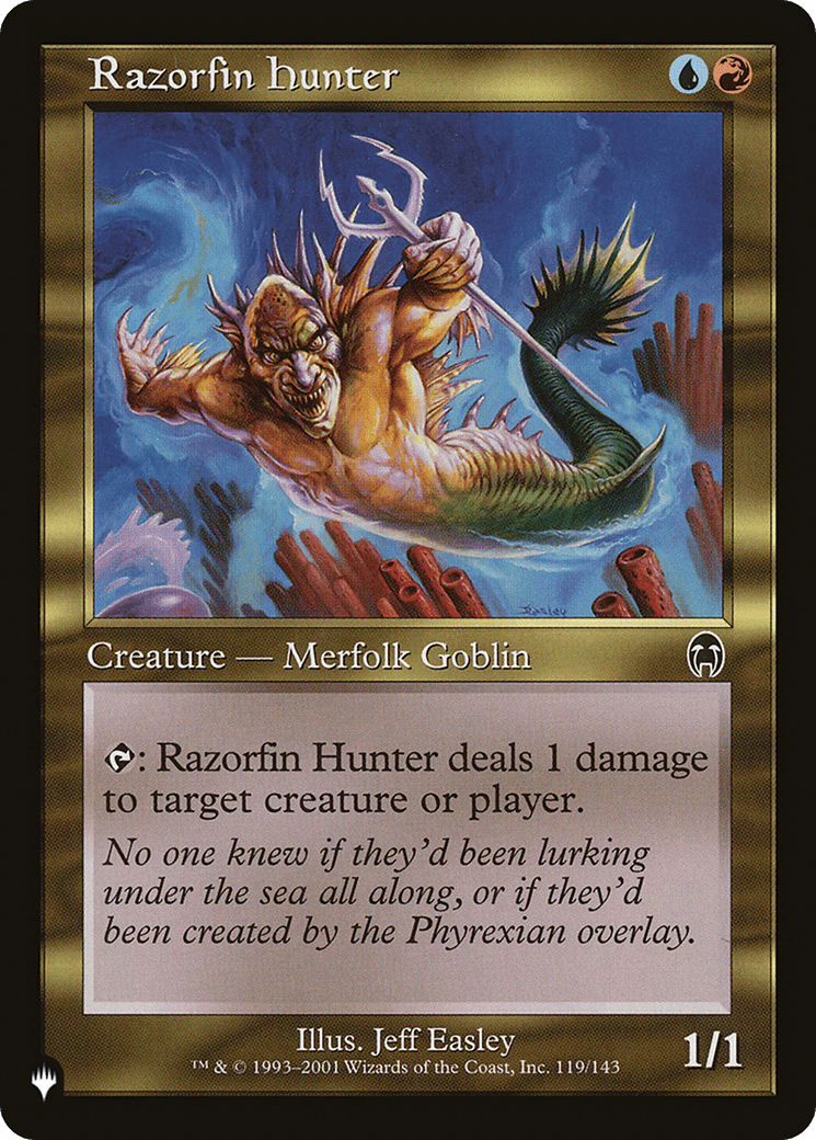 Razorfin Hunter [The List] - Card Brawlers