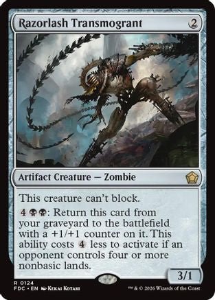 Razorlash Transmogrant (FDC-124) - Commander: Foundations - Card Brawlers