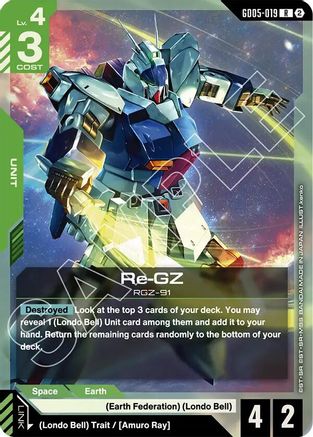 Re-GZ (GD05-019) - Freedom Ascension Holofoil - Card Brawlers