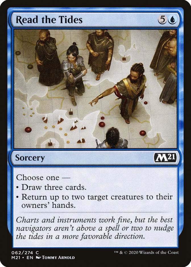 Read the Tides [Core Set 2021] - Card Brawlers