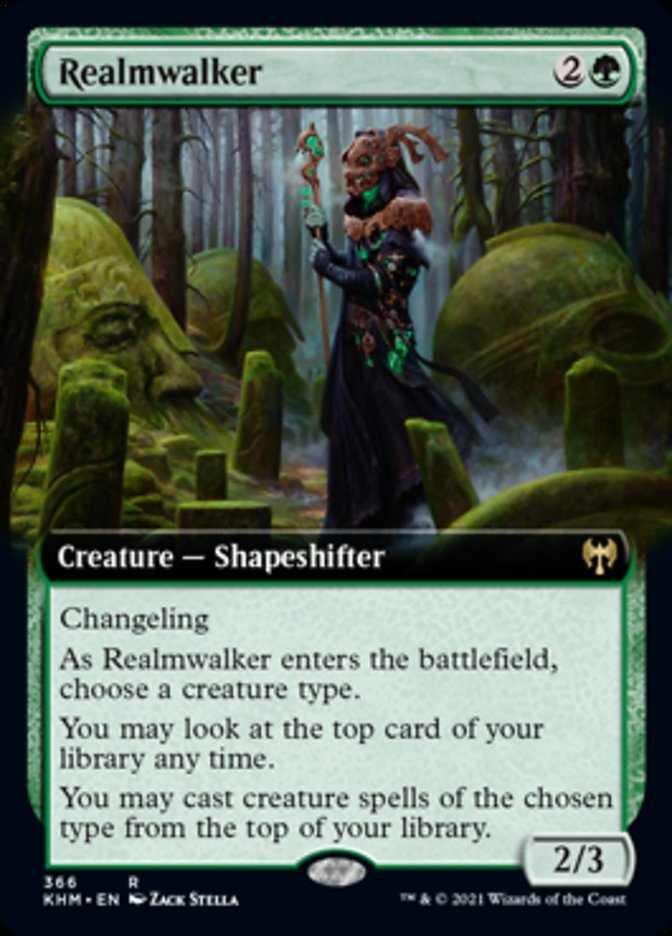 Realmwalker (Extended Art) [Kaldheim] - Card Brawlers