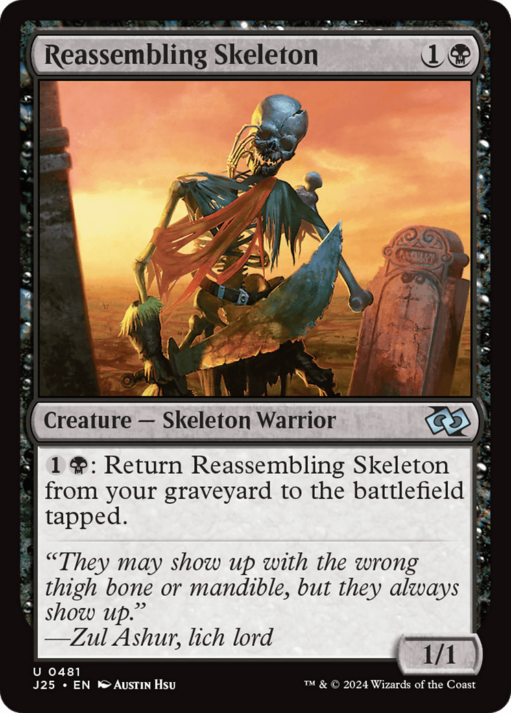 Reassembling Skeleton [Foundations Jumpstart] - Card Brawlers