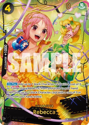 Rebecca (SP) (OP05-091) - Premium Booster -The Best- Vol. 2 Foil - Card Brawlers