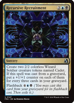 Recursive Recruitment (FRA-147) - Reality Fracture - Card Brawlers